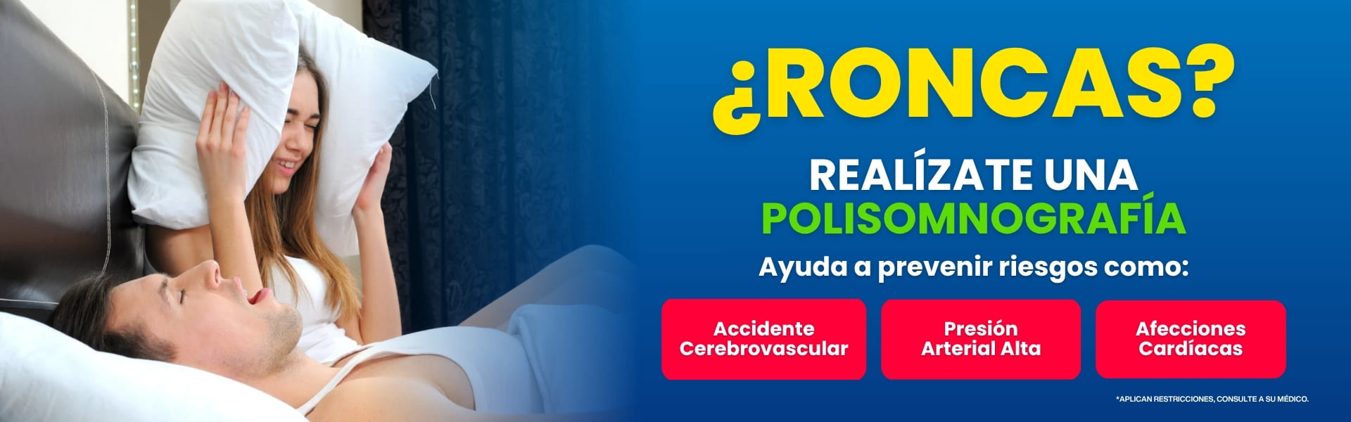Promoción de Polisomnografía en Laboratorio Xotepingo CDMX